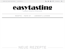 Tablet Screenshot of easytasting.com